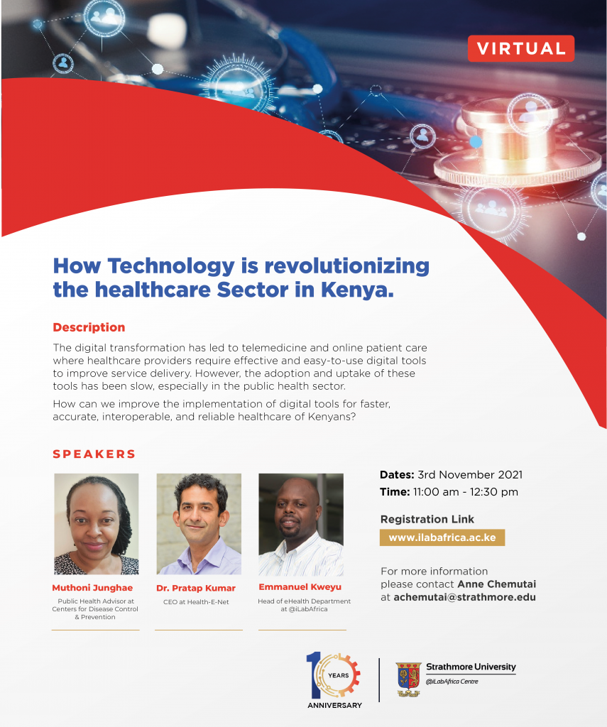 How Technology is revolutionizing the healthcare Sector in Kenya-01
